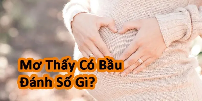 Nằm mơ thấy có bầu cùng những con số liên quan